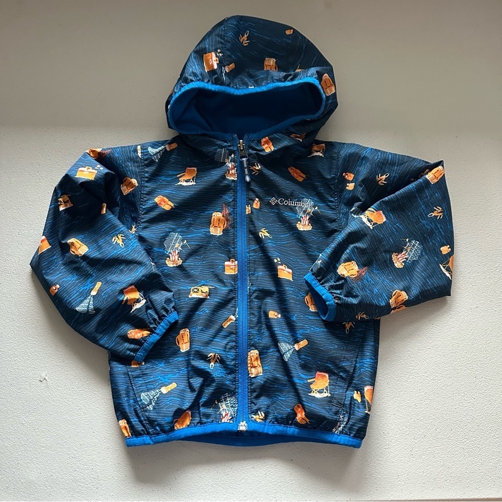 Colombia light weight jacket camping boys